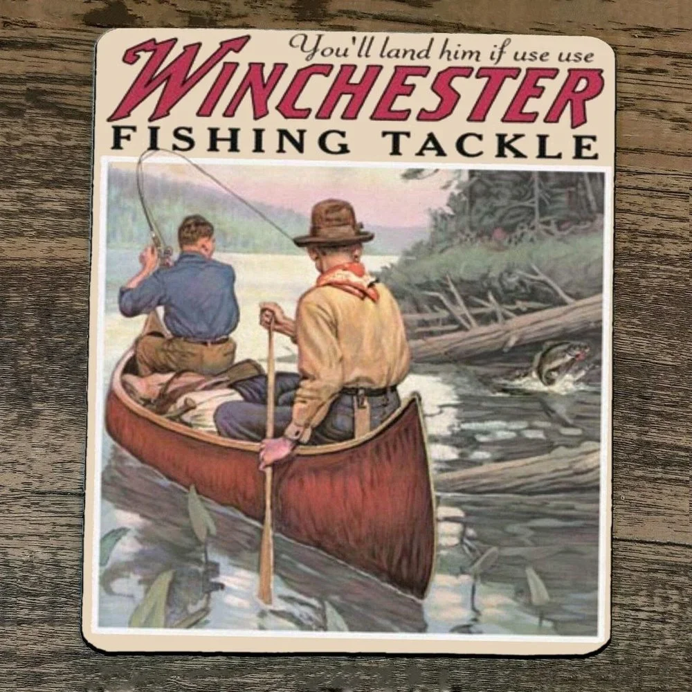Mouse Pad Winchester Fishing‎ Tackle